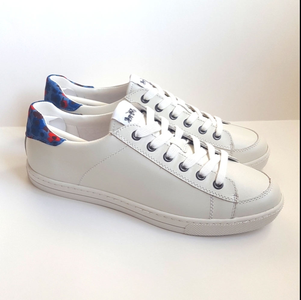 Coach Porter 10 B Sneaker Chalk Dust Multicolor White Low Top Fashion